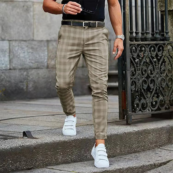 Urban Elegance Slim-Fit Trousers
